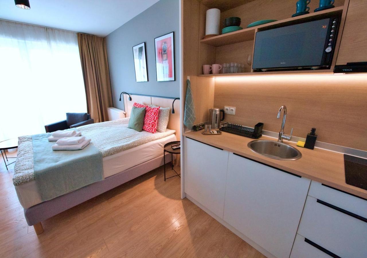 Bk Aparthotel Praga - National Stadium - Comfortable Apartment For 4 People Βαρσοβία Εξωτερικό φωτογραφία